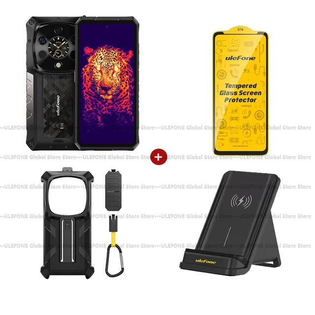 Ulefone Armor 28 Ultra、5G 頑丈な AI 熱画像、32 Гб(16+16)+1TB Гб
