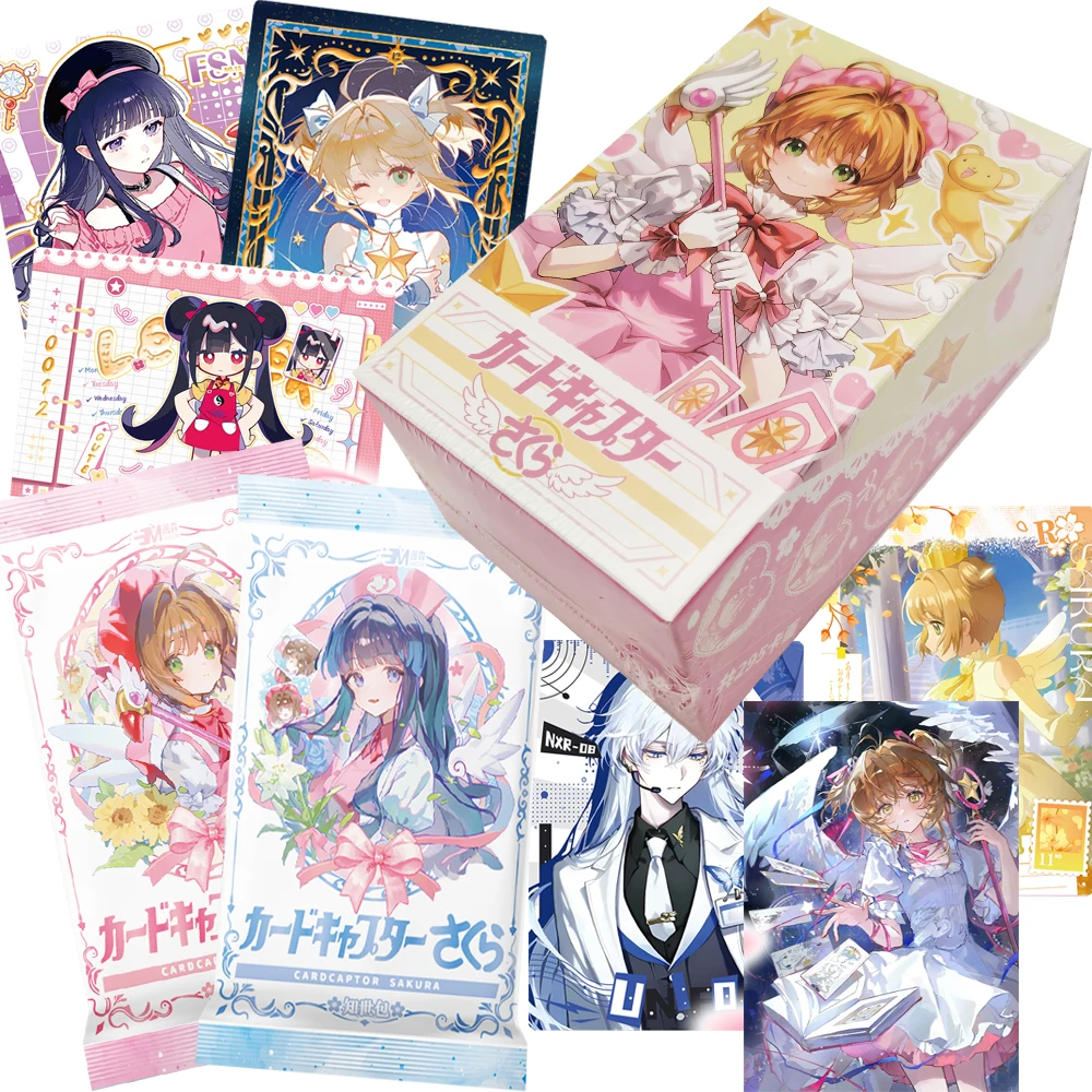 Wholesale Anime Cardcaptor Sakura Collection Cards Sweet Cute and Joyful Party Theme Character Surprise Hobby Cards Teen Gift