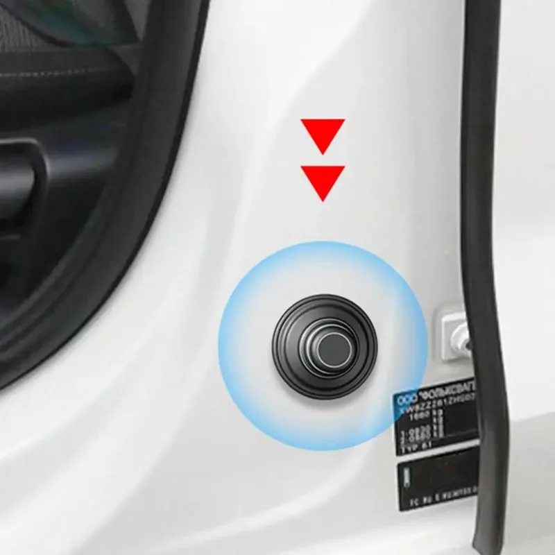 Car Trunk Sound Insulation Pads Buffer Pad Locking Accessories Car Door Shock Absorbing Pad Anti Collision Silicone Buffer Pads