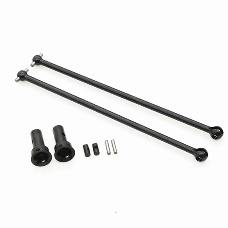 2Pcs albero di trasmissione anteriore in metallo CVD 92003 per HOBAO HYPER SST 1/8 RC parti di aggiornamento per auto accessori