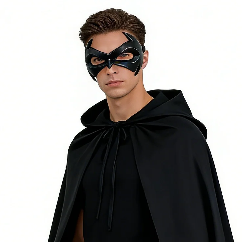

Superhero Eye Mask for Men Adjustable Resin Anime Cosplay Carnaval Mask Women Dress Up Party Props Masquerade Mask