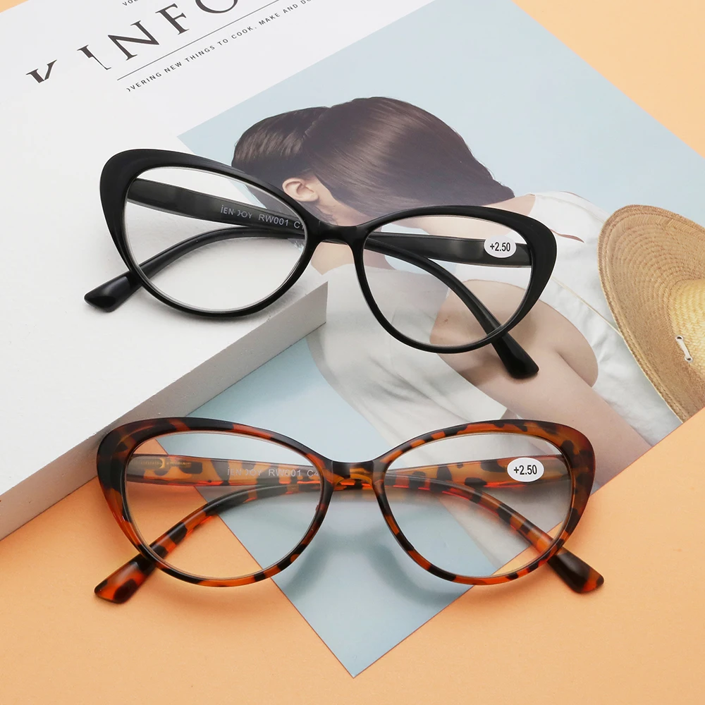 NONOR Vintage Fashion Cat Eye For Women Sexy Retro Presbyopic Blue Light Lens Reading Glasses +1.0 +1.5 +2.0 +2.5 +3.5 +4.0