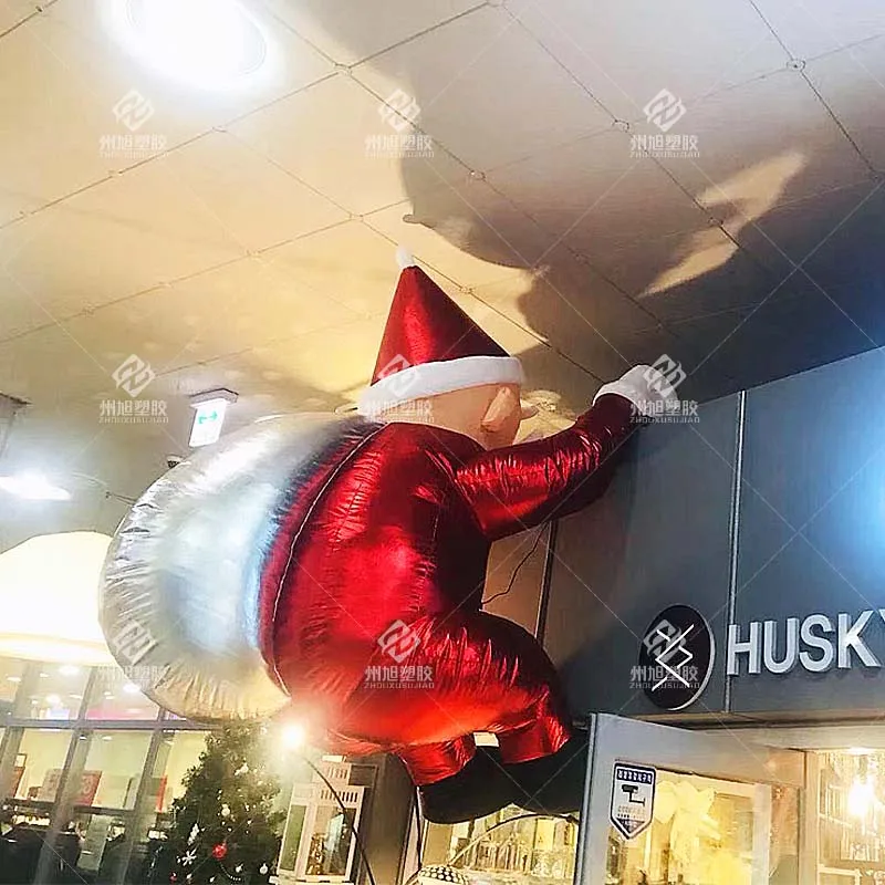 

Inflatable Santa Claus Custom Giant Wall Climbing Santa Claus,Holiday Decoration Activities Advertising Props