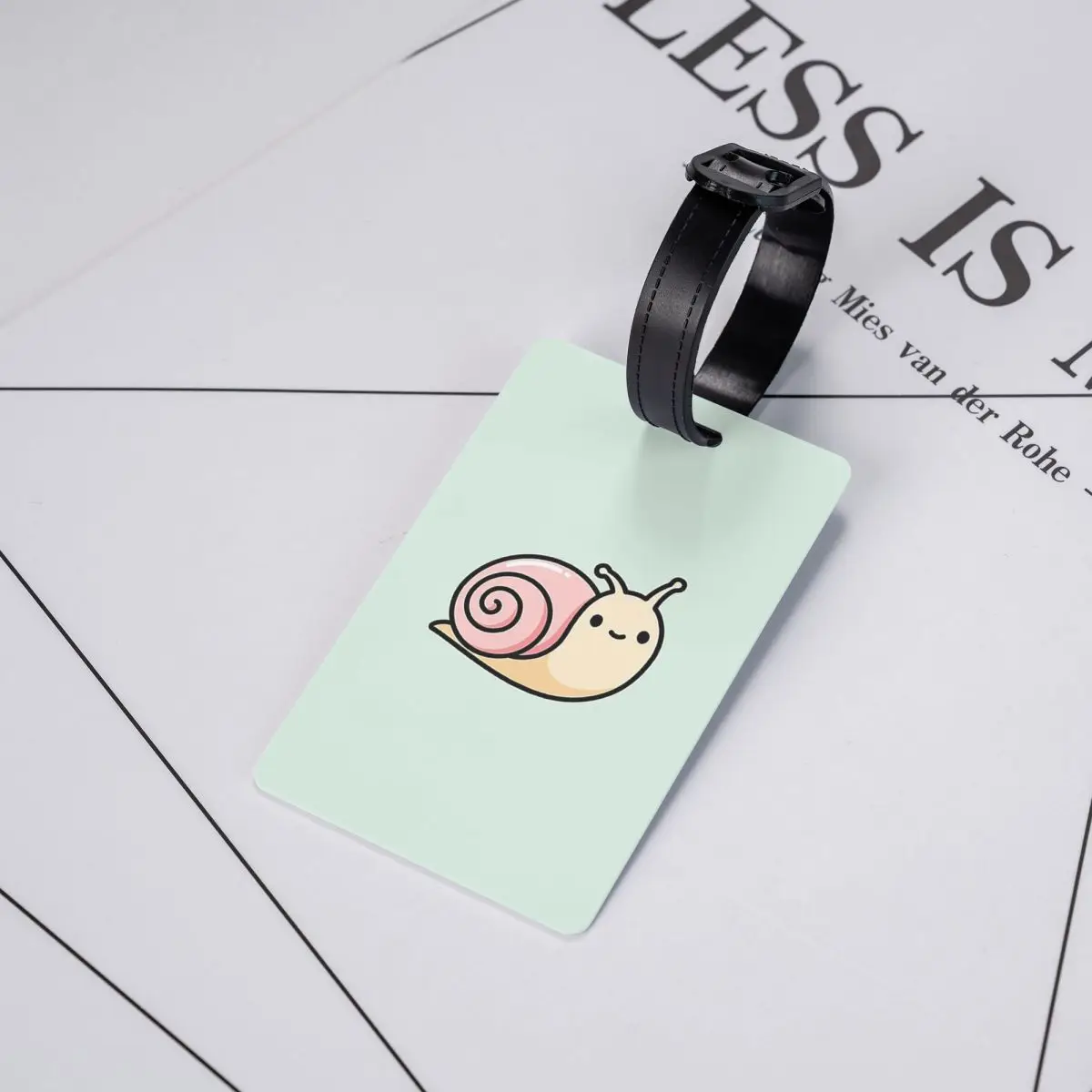 

Snail Luggage Tags Suitcase Accessories Travel Baggage Boarding Tag Label Holder ID Name Address