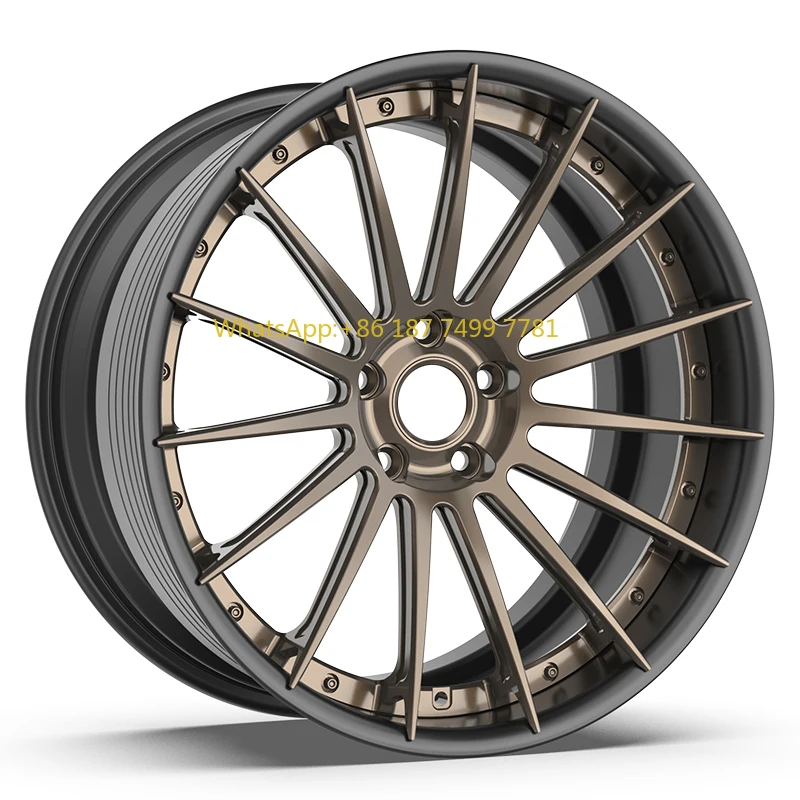 

Custom 2-piece 18-24 Inch 5x112 Multi Spoke Design Aluminium Alloy Wheel Rims for . . .Gls X166 W223 S Class