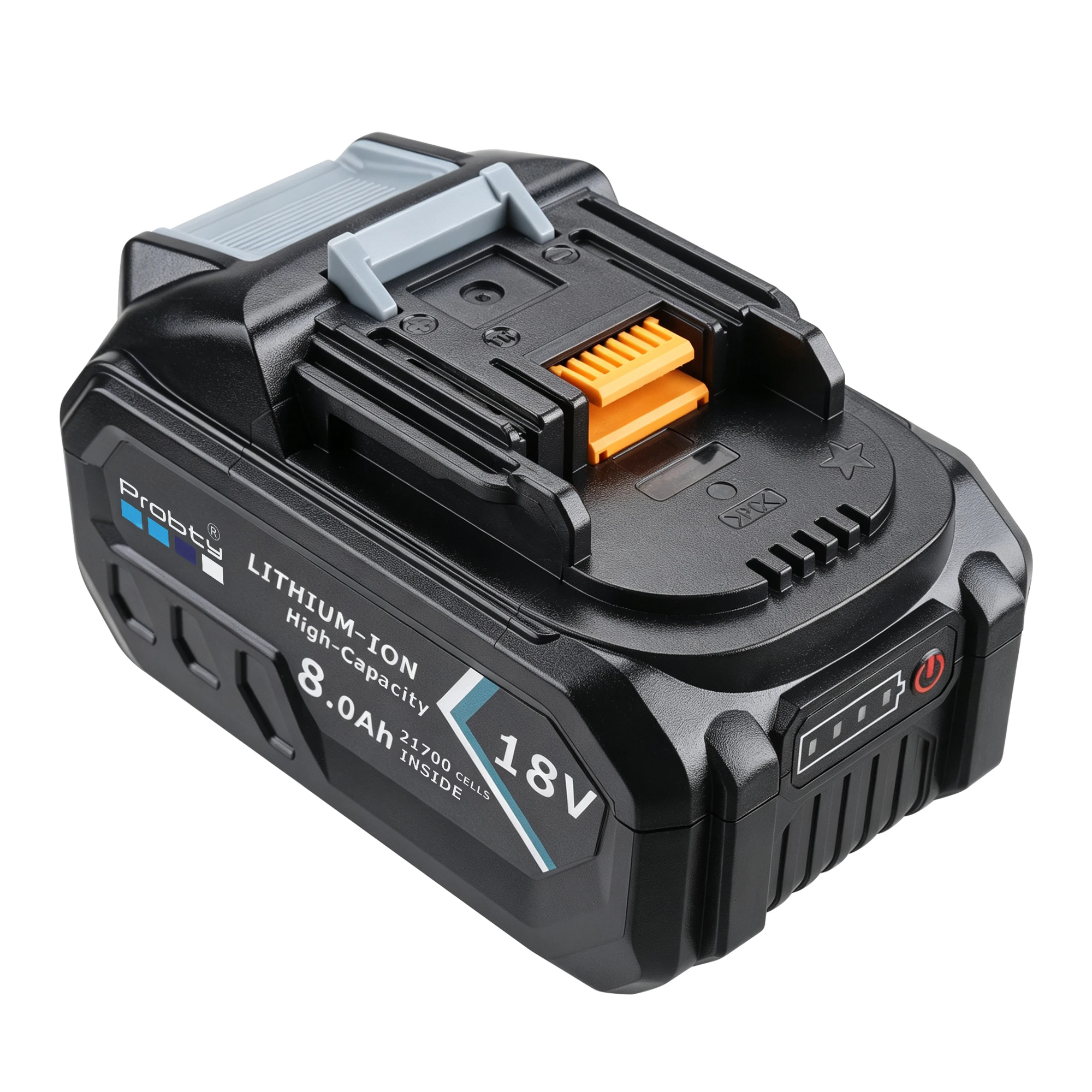 8,0Ah 18V 21700 Zellen Akku für Makita 18V Elektrowerkzeuge mit BMS