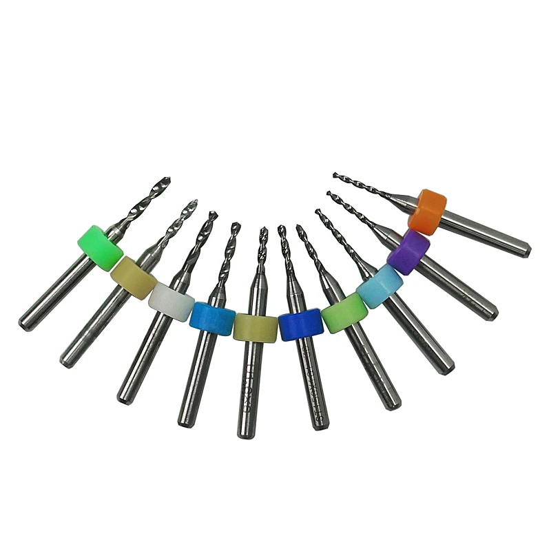 3.175mm CNC Wood Milling Router Cutters PCB Metal Carving Tools Kit Drilling Engraving Bits for Woodworking Cutting