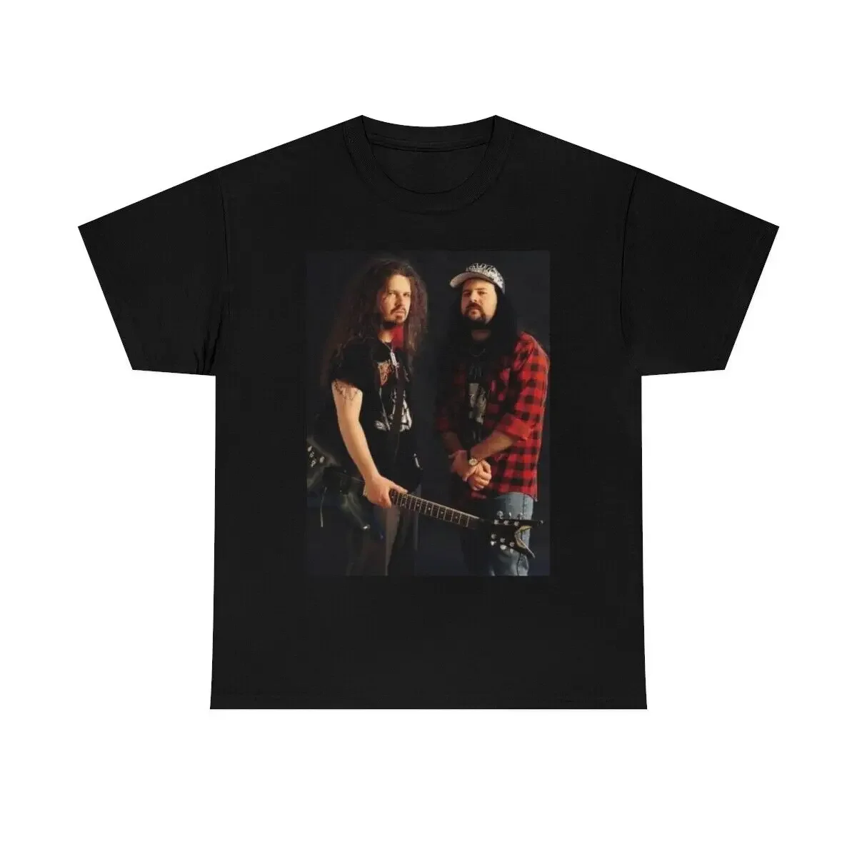 Pantera Dimebag Darrell Abbott and Vinnie Paul Heavy Cotton T Shirt long or short sleeves