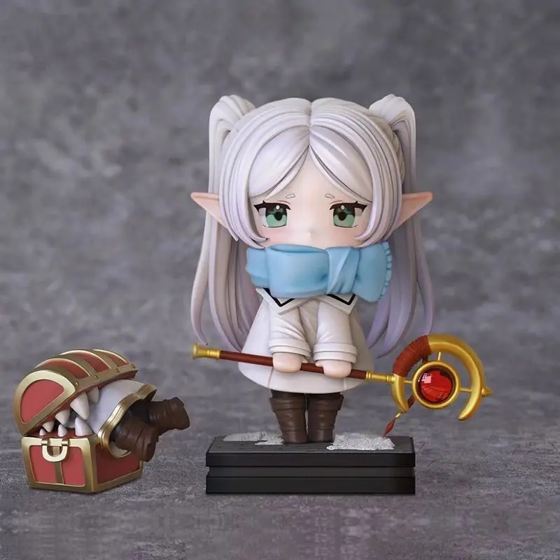 

Stock Frieren Anime Domestic Luxury Version Fuirilin Anime Girl Statue Model Boxed Collectible Toys Hobbies Action Figures Gifts