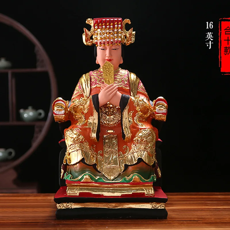 GOOD Southeast Asia HOME SHOP Patron saint Goddess Mazu GUAN YIN God statue efficacious bring good luck bless safety healthy