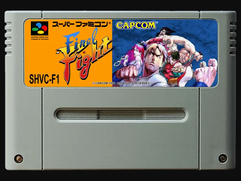 game cards : Final Fight Hack ( Japanese NTSC Version!! )