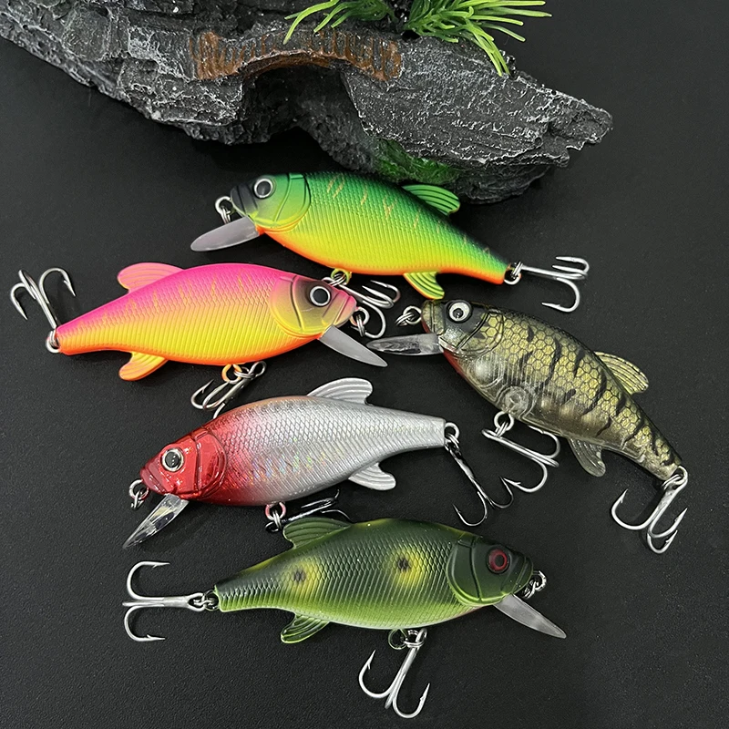 Floating Minnow Fishing Lure 75mm 12.5g Wobbler Artificial Hard Bait Long Cast Freshwater Saltwater Bass Pike Trout Fish Tackle view 4