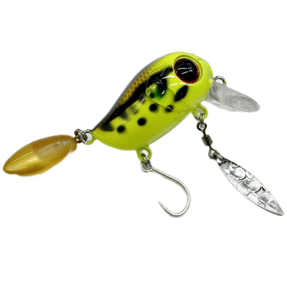 2g/30mm Fishing Lure Floating Minnow Top Water Hard Bait Knotty Crankbait Lures Carp Fishing Tackle