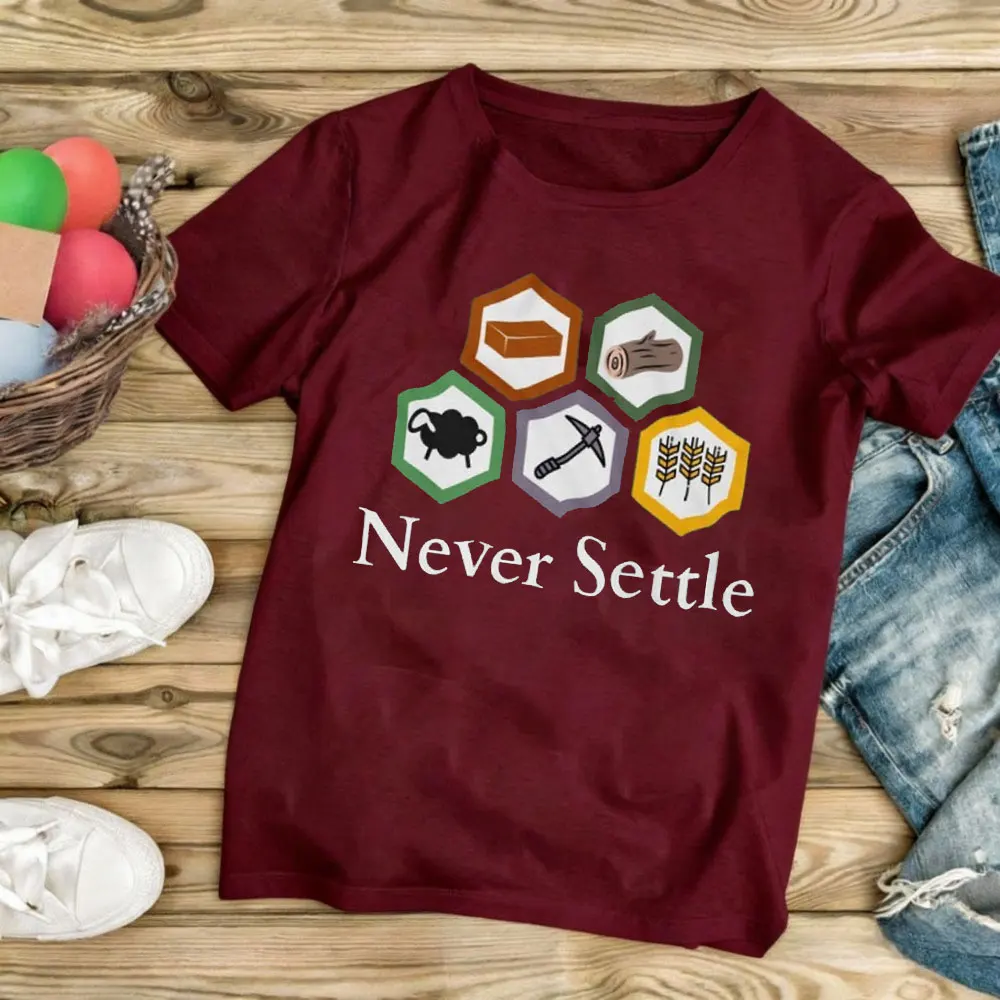Футболка Never Settle Catan в  – обзор и цена Board Game Catan