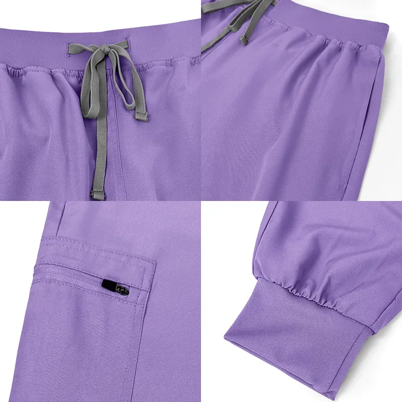 Uniformes de toilettage pour animaux de compagnie pour femmes, vêtements médicaux en tissu fin et léger, uniforme clinique d'été, infirmière, cheveux non collants