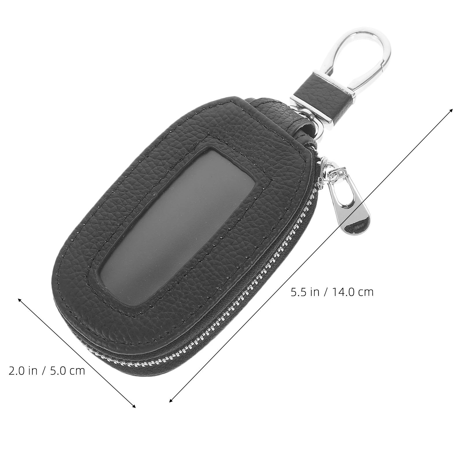 

Multifunctional Car Case With Zipper Soft Lining Scratch Protection Small Bag For Car Keys Portable Lightweight Key Holder Daily