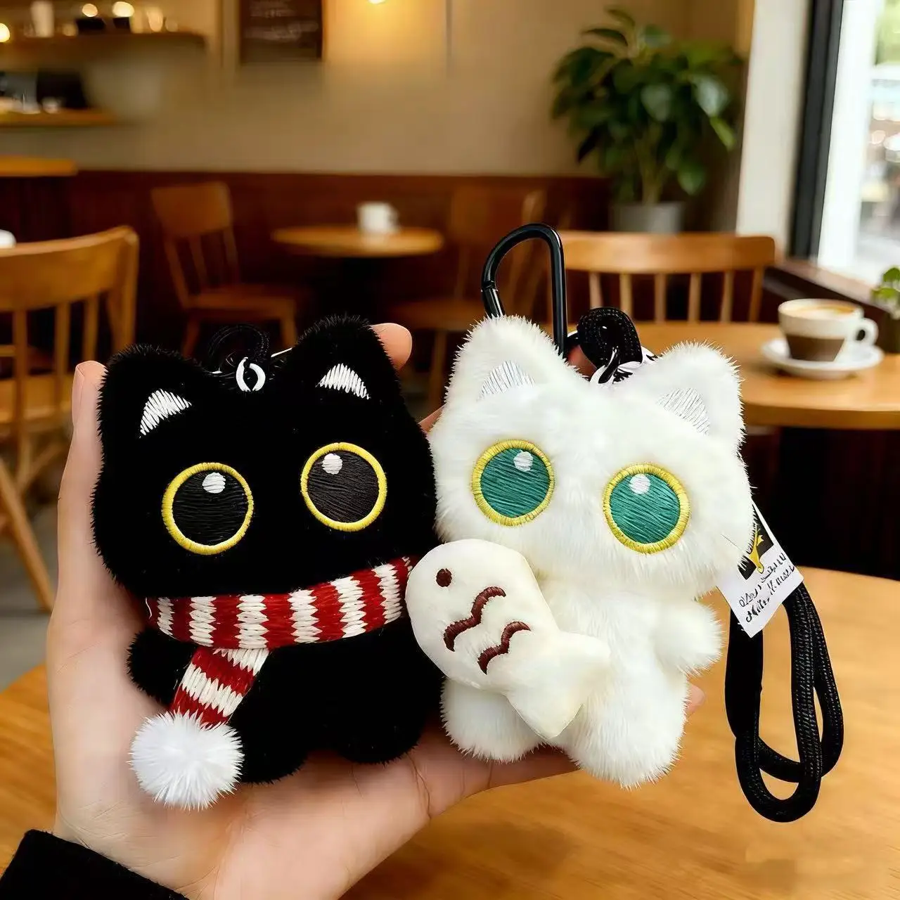 

Cute Black Cat Plush Toy Shadow Doll Soft Cushion For Kids Room Decor Cat Lovers Gift