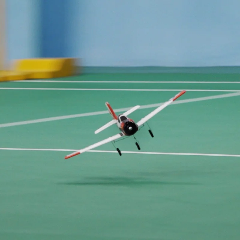 FMS 410 مللي متر T-28 طروادة أجنحة ثابتة تمهيدية الإلكترونية التحكم عن بعد طائرة نموذجية للمبتدئين الحرب العالمية الثانية نموذج طائرة #5