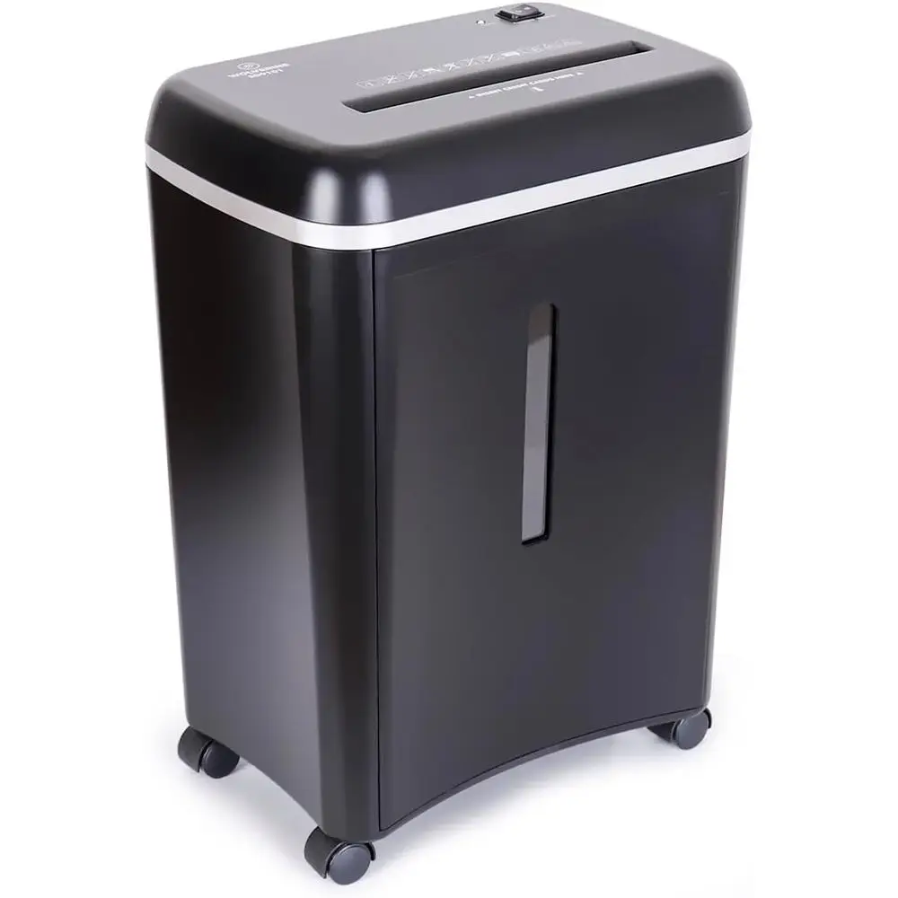 

Ultra Quiet 8-Sheet High Security P-5 Micro Cut Paper & Credit Card Shredder with 4.5 Gal Waste Bin