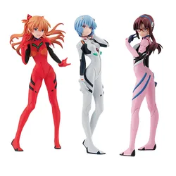 Bandai EVA Millenium Evangelion Gasha Ayanami Rei Asuka Makihiro Hand Twist Egg Action Figures