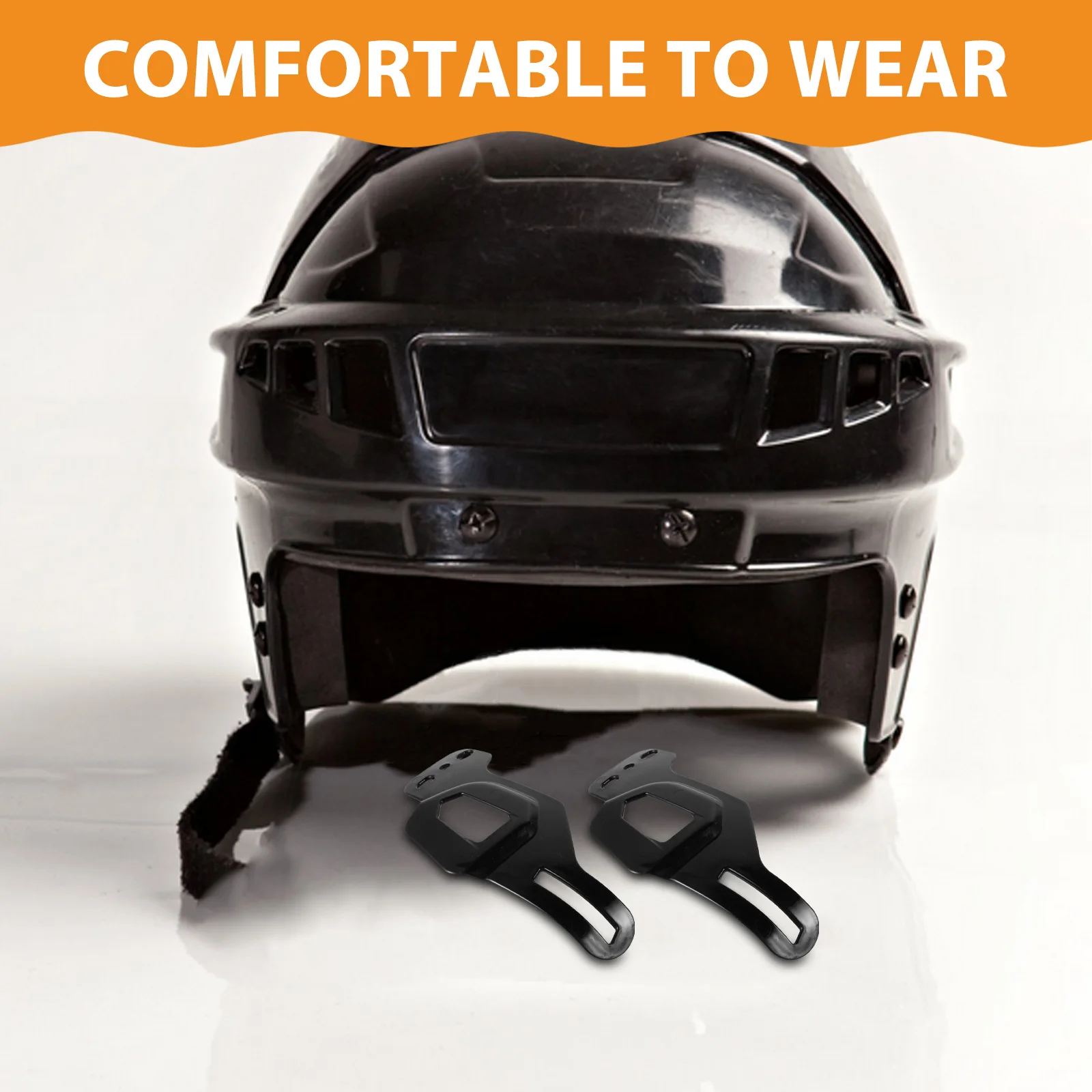 أغطية أذن الهوكي القابلة للإزالة خفيفة الوزن ومتينة لحماية الأذن على الجليد ومناسبة عالمية لتدفئة قابلة للفصل