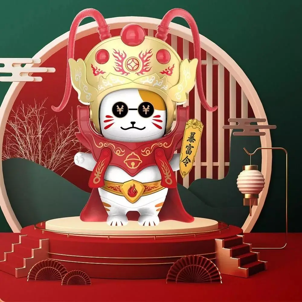 Nueva muñeca que cambia de cara de ópera de Sichuan, muñeca de maquillaje que cambia de cara de PVC de estilo chino, juguete de ópera china hecho a mano, regalos de cumpleaños