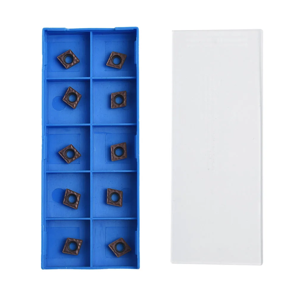 High Quality Brand New Insert CCMT060204-HMP 10 Pcs /set CCMT21.51-HMP Carbide High Grip Strength Industrial PC9030
