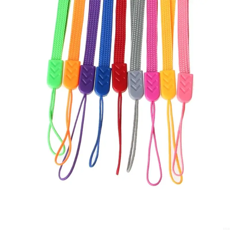 y4ue 19.5cm 짧은 끈 스트랩 로프 휴대폰 USB 플래시 드라이브 키 카드