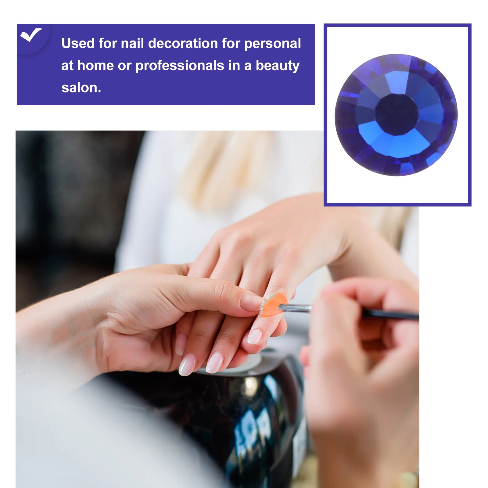 

1440pcs Water Rhinestone Decorations Bright Diy Nail Art -Function Flatback Charms For Phone Case Bags Greeting Cards