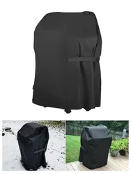 Grill Cover Waterproof BBQ Cover Outdoor BBQ Gas Grill Cover Barbecue Smoker Cover With Adjustable Hem Rope 210D Oxford Cloth