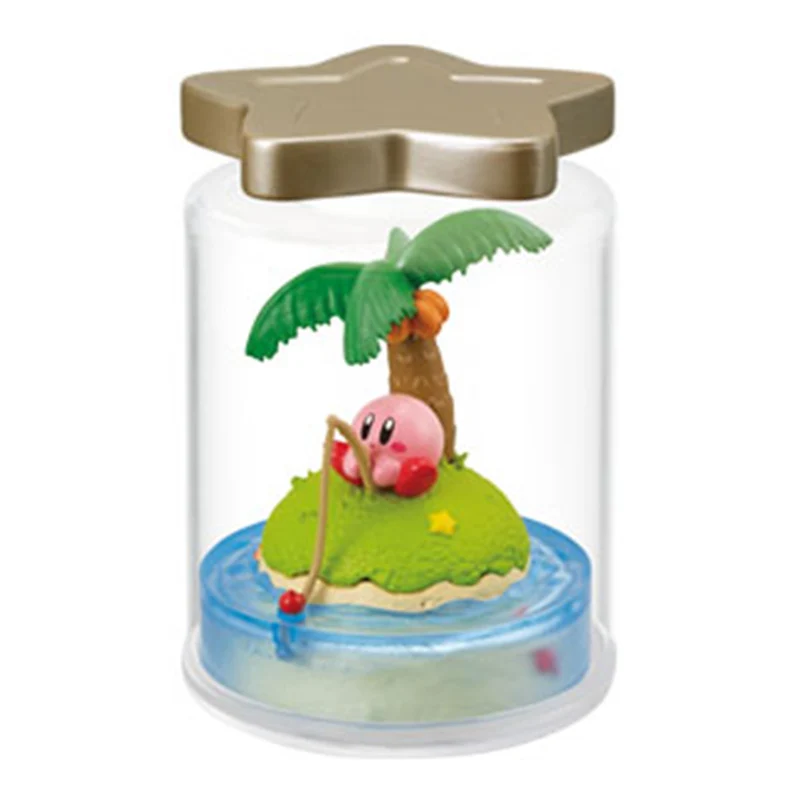 Re-Ment Kirby Star Terrarium Dream Spring Collection série boîte aveugle décoration de bureau cadeau d'anniversaire pour fille, en Stock