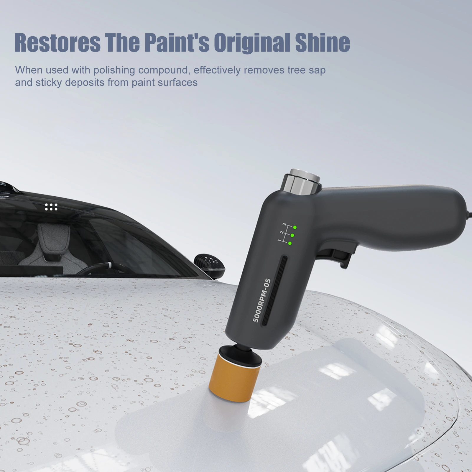 Miniature Painting Set - Mini Car Polisher 12V Automotive Polishing