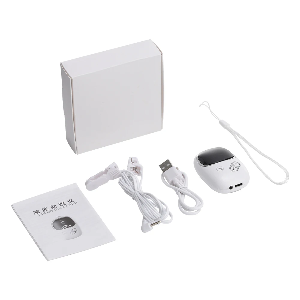 

Handheld CES Sleep Aid Device EMS Pulse Ear Clip Sleeping Aid Insomnia Anxiety Relief Improve Sleep Health Care Smart Sleeper