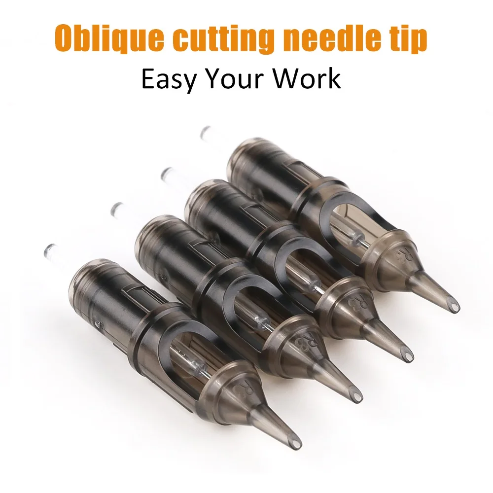 مجموعة آلة قلم الوشم خرطوشة كاملة مع دواسة إمداد طاقة الوشم وإبرة خرطوشة 10 قطع لمجموعة فنان الوشم #6