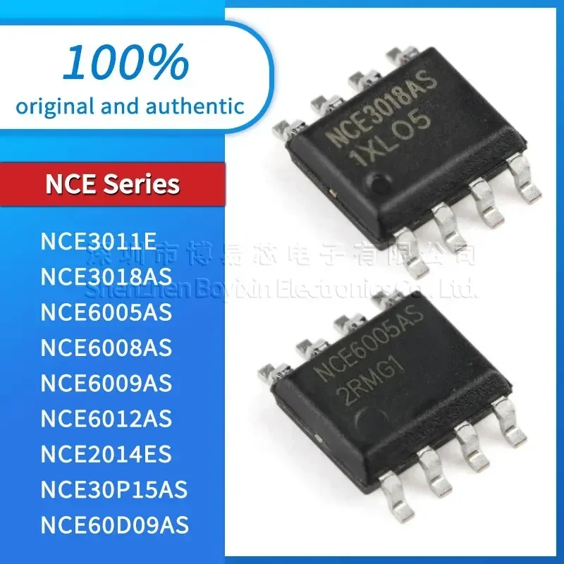 

5pcs/batch NCE3011E NCE3018AS NCE6005AS NCE6008AS NCE6009AS NCE6012AS NCE2014ES NCE60D09AS NCE30P15AS USB gadgets