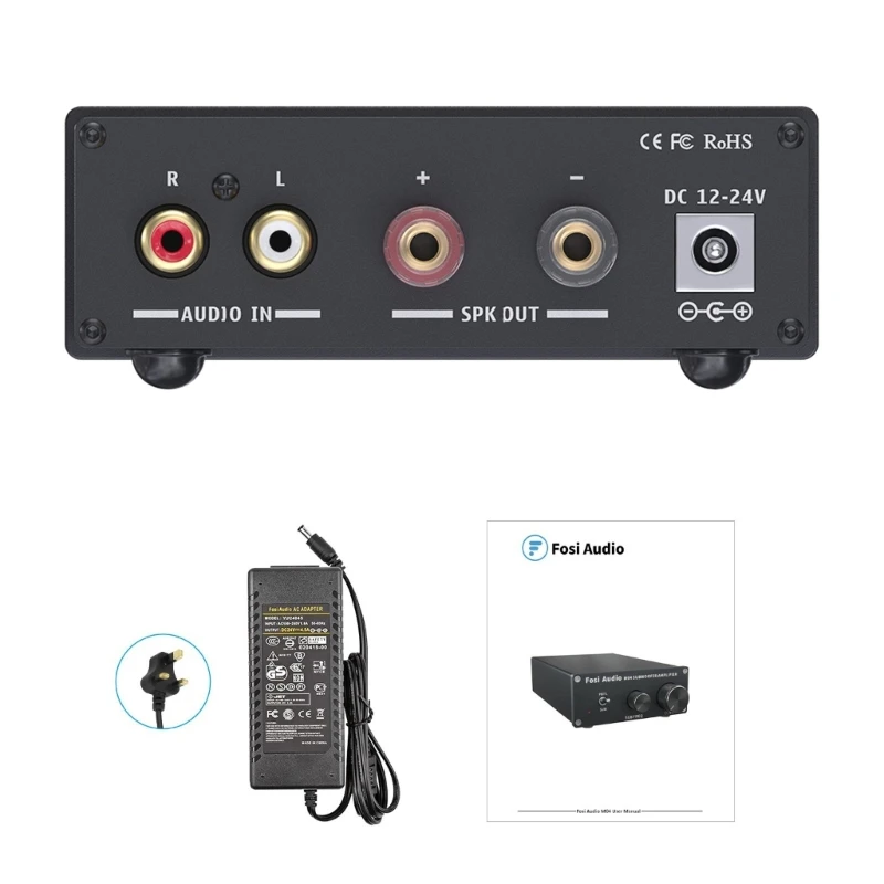 M02 مضخم الصوت 100 واط، التردد الكامل والتردد المنخفض للتحويل مكبر كهربائي فئة D مع محول