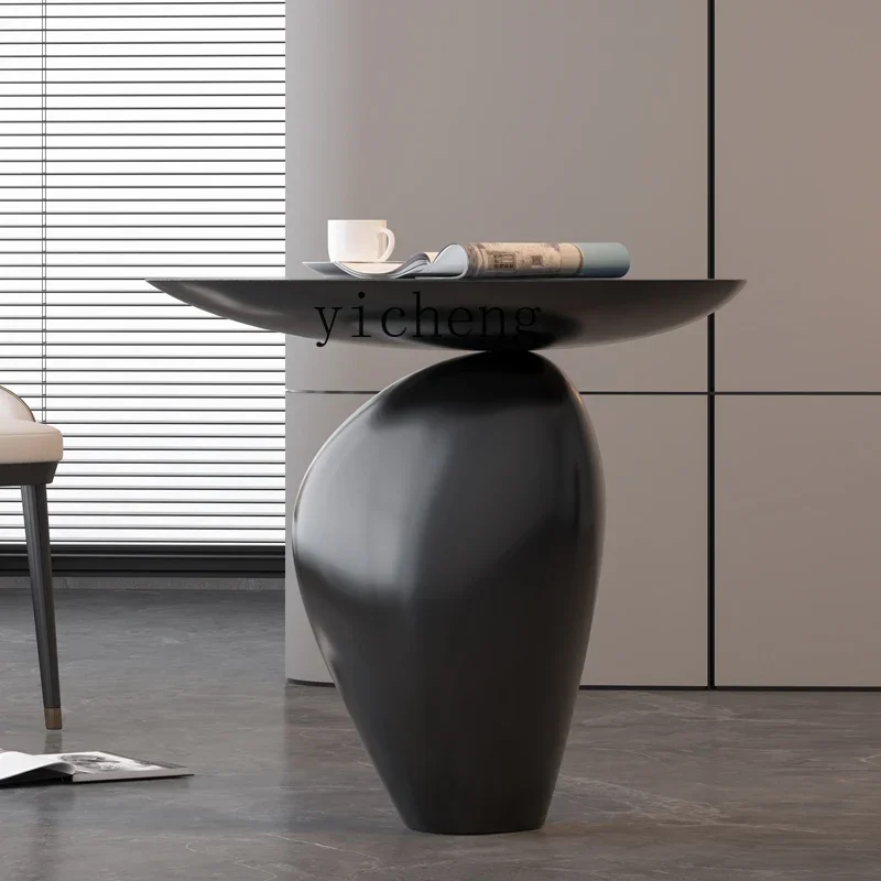 L8-12 Side Table Sofa Corner Table Ornament Art Pebble