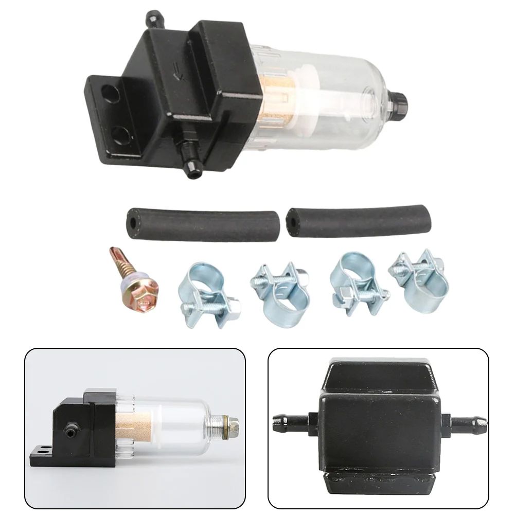 Efficient Inline Fuel Filter Diesel Heater Oil Water Separator Suitable for Diesel Petrol Engines in Cars and Trucks