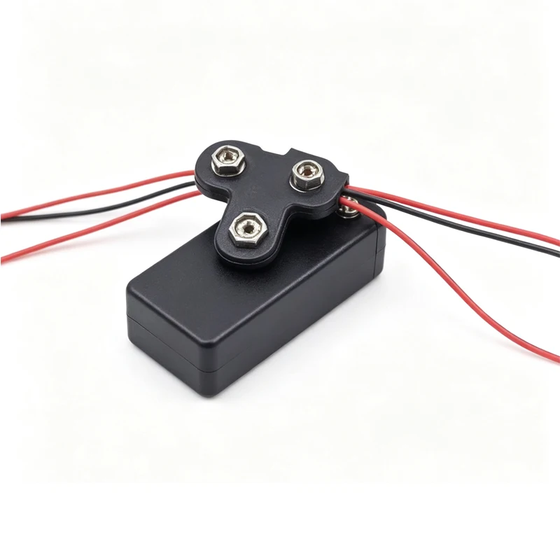 Neues, hochwertiges I-Typ 10-teiliges 9V DC Batterie-Stromkabel mit Stecker, Kabel und Clip-Anschluss für Arduino DIY – Detail 3