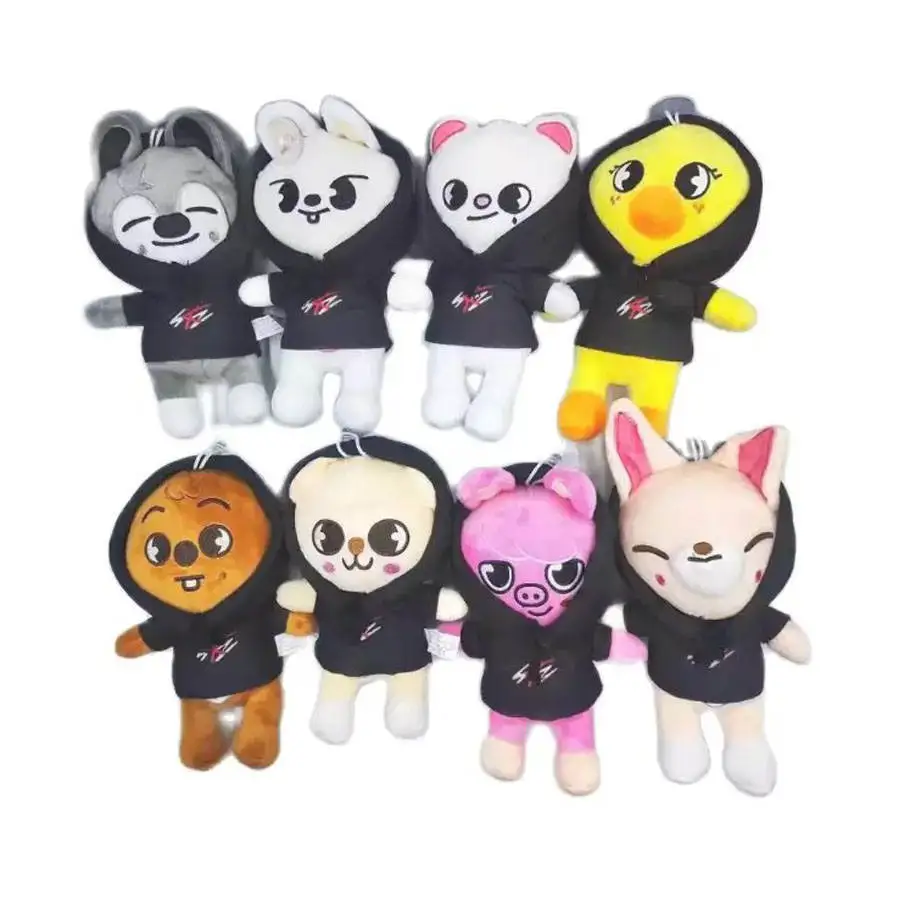 

Skzoo плюшевые игрушки Stray Kids плюшевый волк Чан мультфильм мягкие игрушки куклы Kawaii компаньон для детей и взрослых фанаты подарок