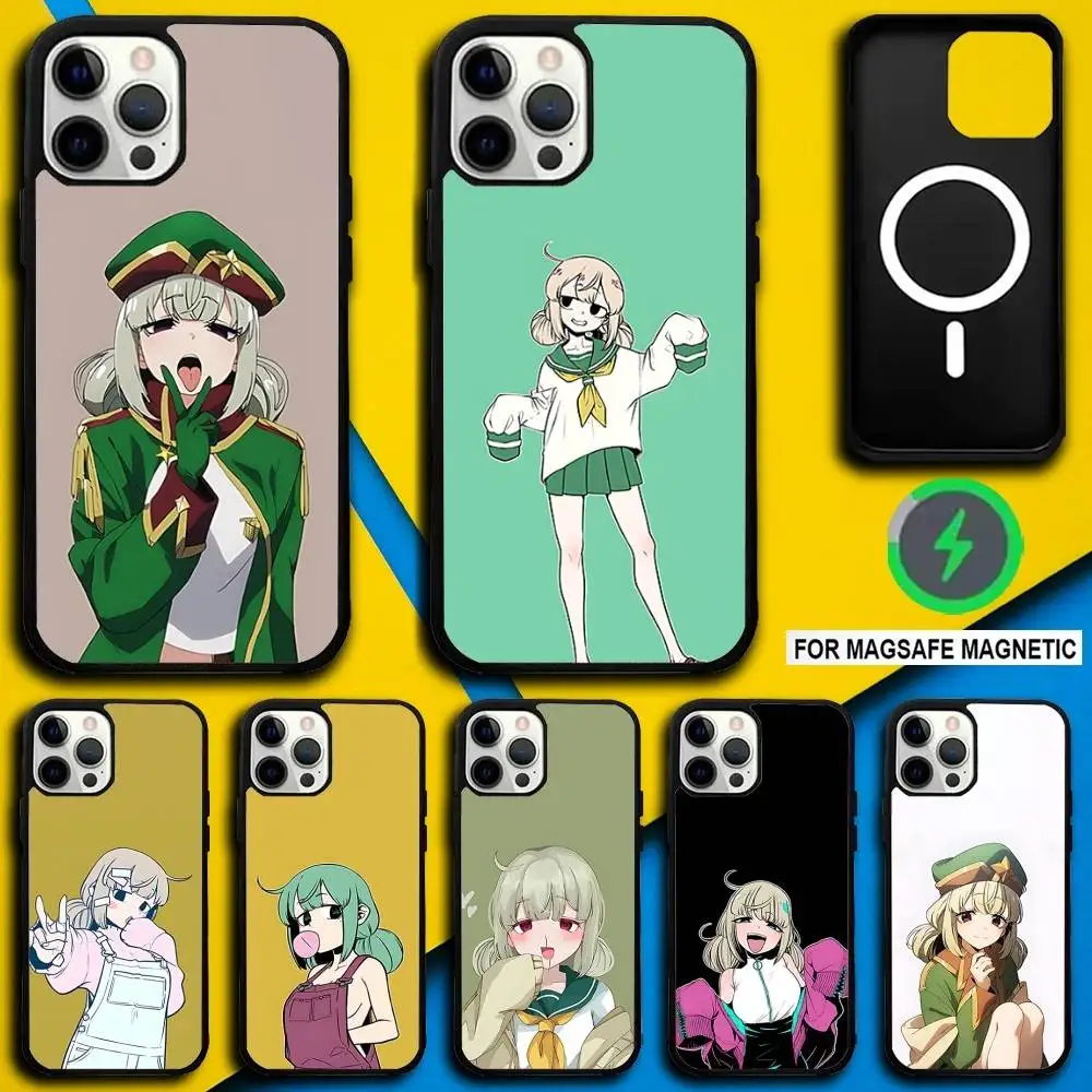 

A-Araga Anime Kiwi Phone Case For iPhone 16,15,14,13,12,11,Pro,Max,Plus,Mini,SE4,E Magnetic Magsafe Wireless Charging