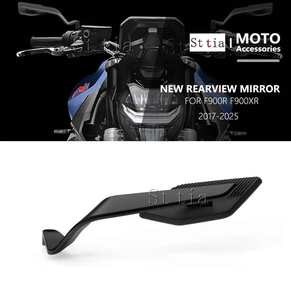 F900R 2025 Motorrad-Seitenspiegel passend für BMW F 900R F900XR F900 XR – Neuer Rückspiegel aus Aluminium