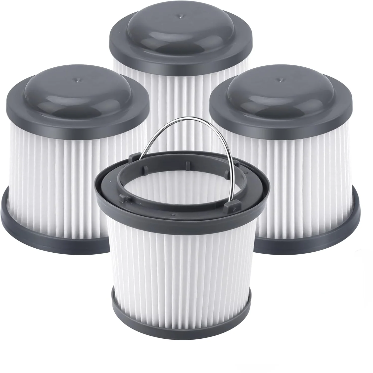 

4 Pack Filter for Black and Pivot Vacuums PHV1810, PHV1210, BDH2000PL, PHV1410, BDH2020FLFH, BDH1620FLFH, PVF110 Pivot Filte