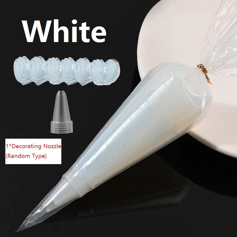 50g Glitter Cream Glue Crystal Clear Jelly Glue for DIY Mobile Phone Shell Decor Materiał Akcesoria DIY Spinka do włosów Pudełko na artykuły papiernicze — zdjęcie 4