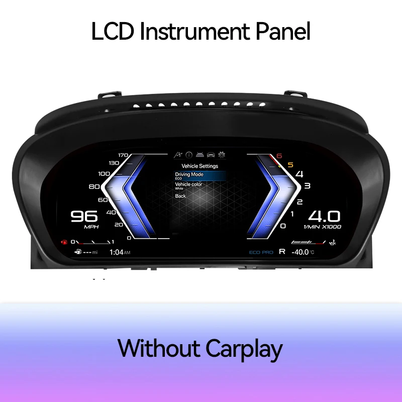 12.3Inch Digitale Dashboard For BMW 5 Series E60 E61 E63 E64 CCC CIC Auto LCD Panel Speedometer Virtual Cockpit Voor