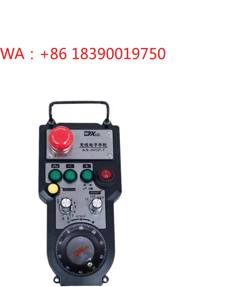 Wireless CNC MPG Multi Axis Wireless Electronic Handwheel AWGP-9-axis
