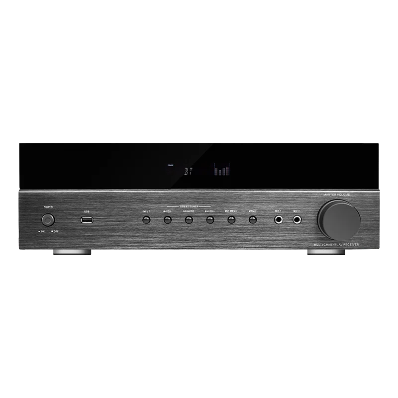 Neuer 5.1-Kanal-Verstärker 300W Leistung 5.1-Kanal-Heimkino-Verstärker für Heimkino
