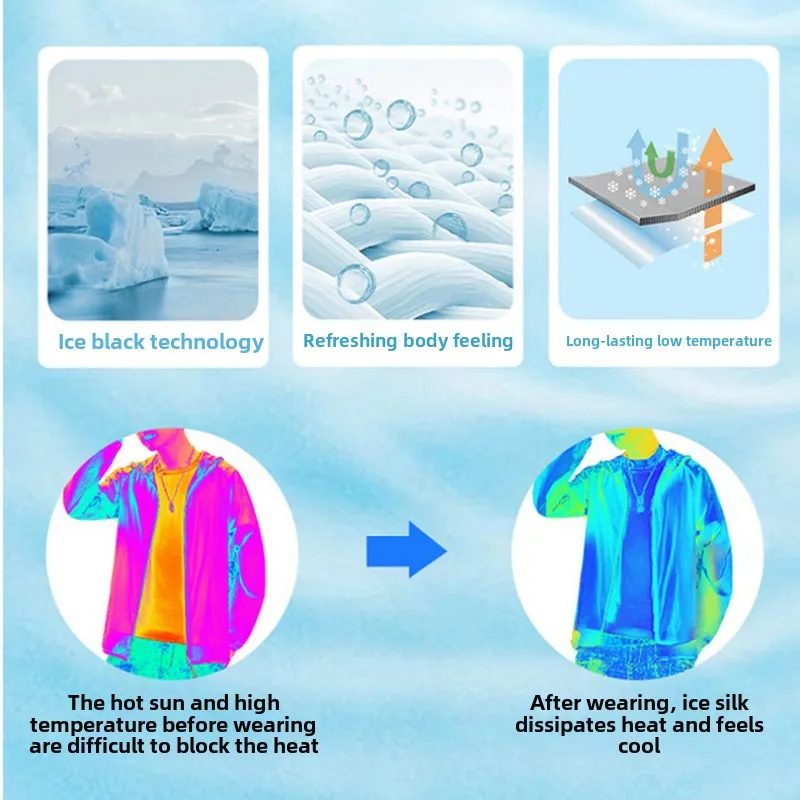 Summer Fan Ice Vest Men's USB Smart Refrigeration Jacket Air Conditioner Clothes Women's Camping Cooling Sleeveless Work Vests