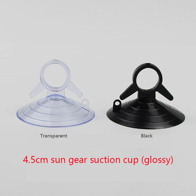 50Pc Dovetail Suction Cup 45mm Car Sunshade Suction PVC Cups Clear Rubber Plastic Window Suckers For Car Glass Window Decoration