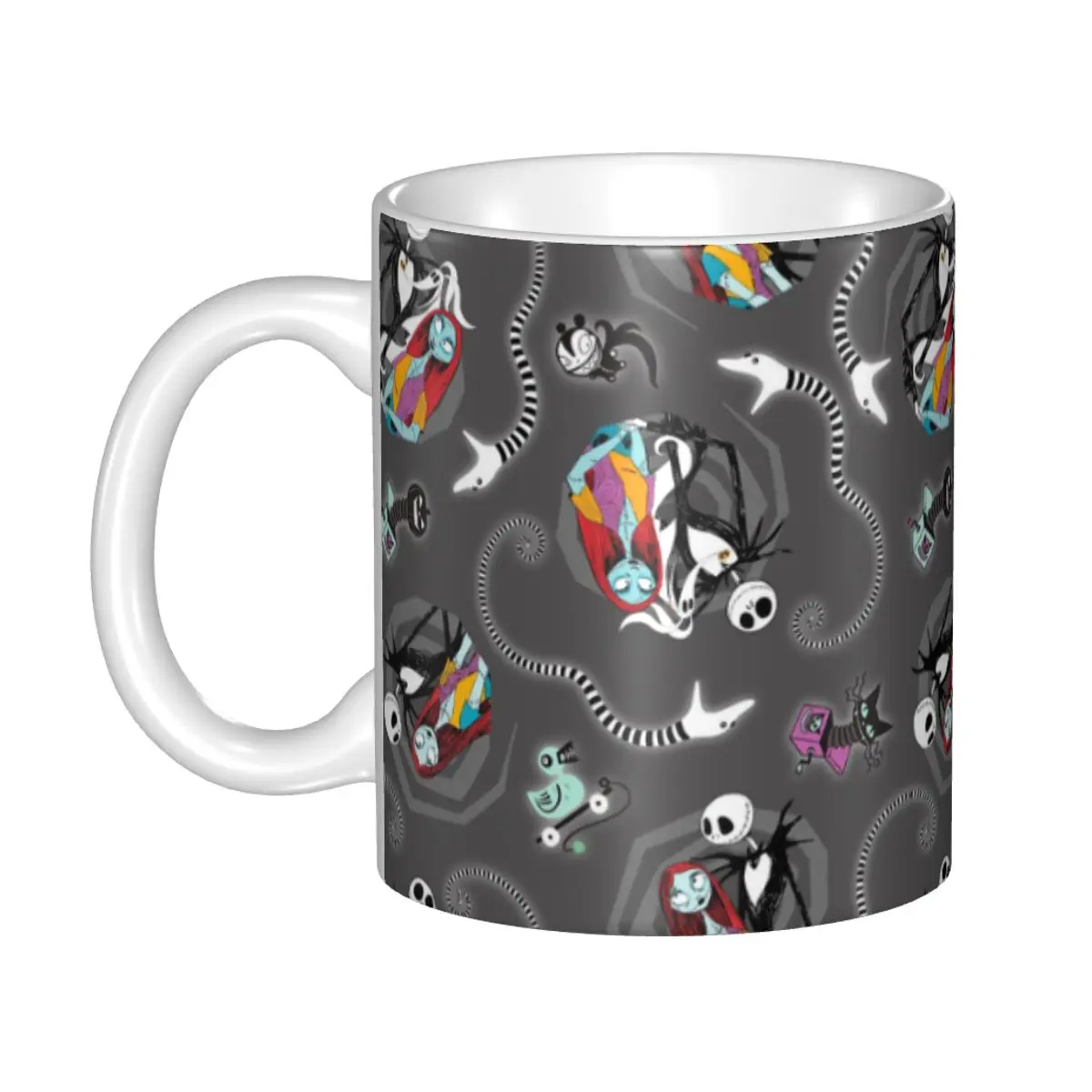 

Кошмар перед Рождеством Джек Салли Кофейная кружка DIY Индивидуальная керамическая кружка Чашка Креативный подарок